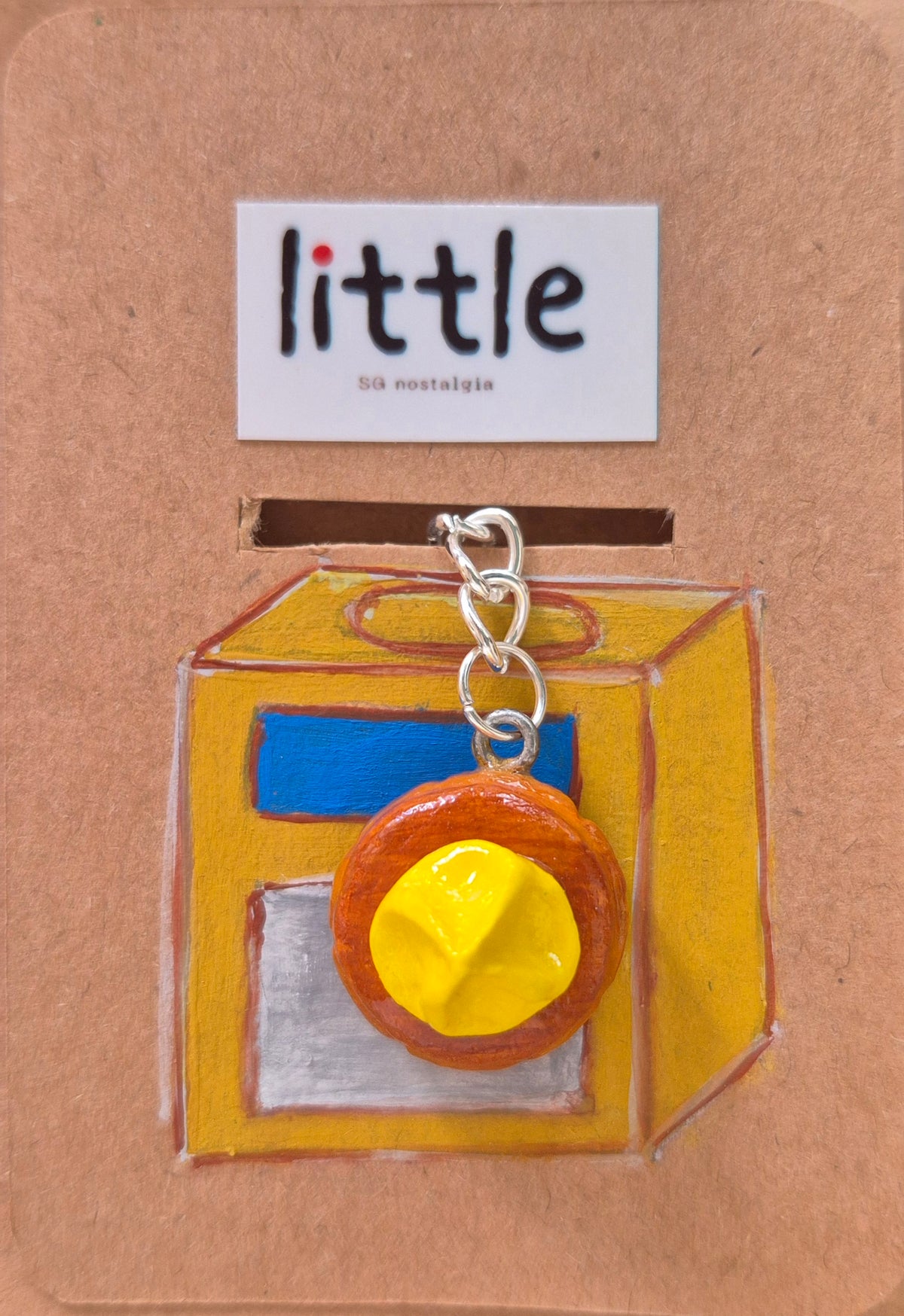 Iced gem keychain (darker shade)