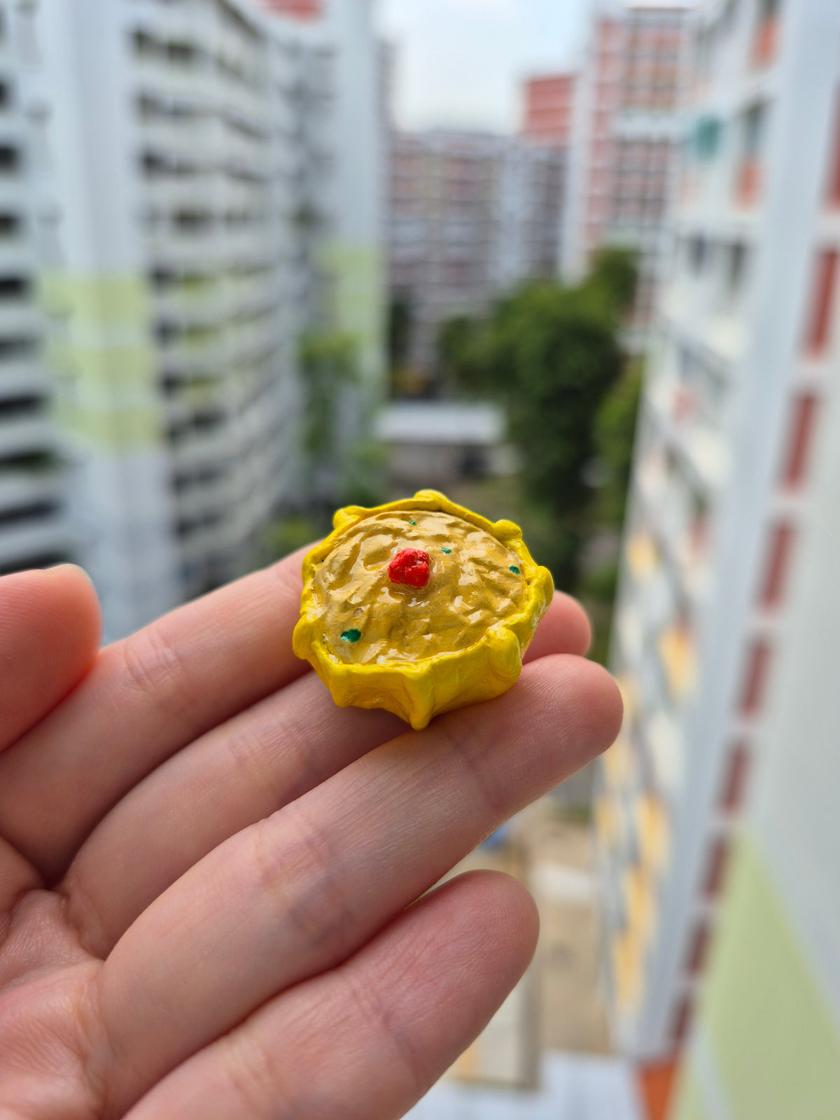 Magnetic dim sum tic-tac toe board