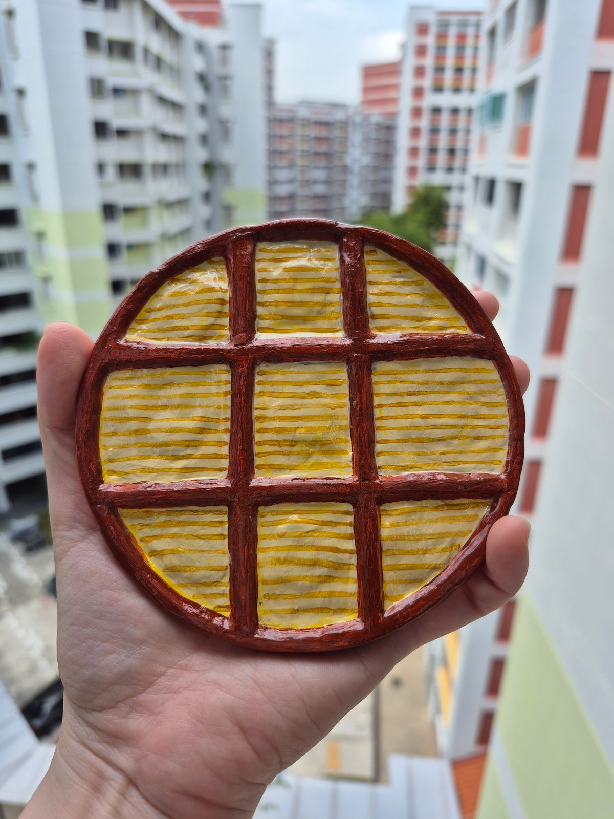 Magnetic dim sum tic-tac toe board