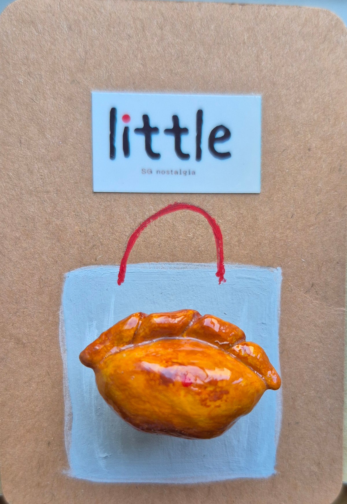 Mini curry puff magnet