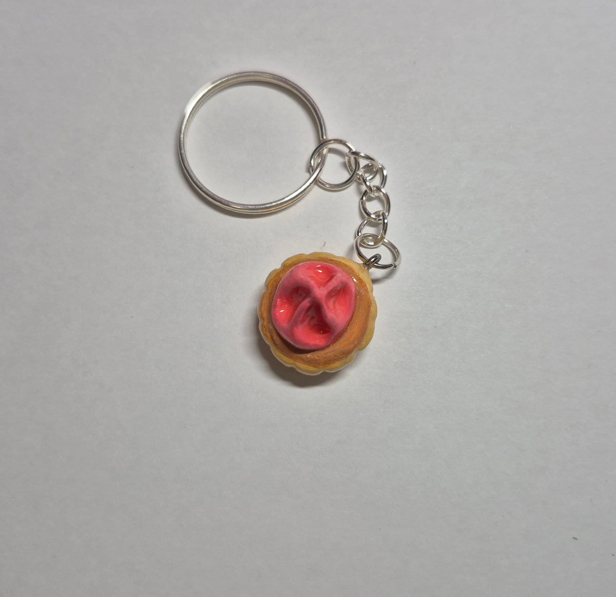 Iced-gem keychain (lighter shade)