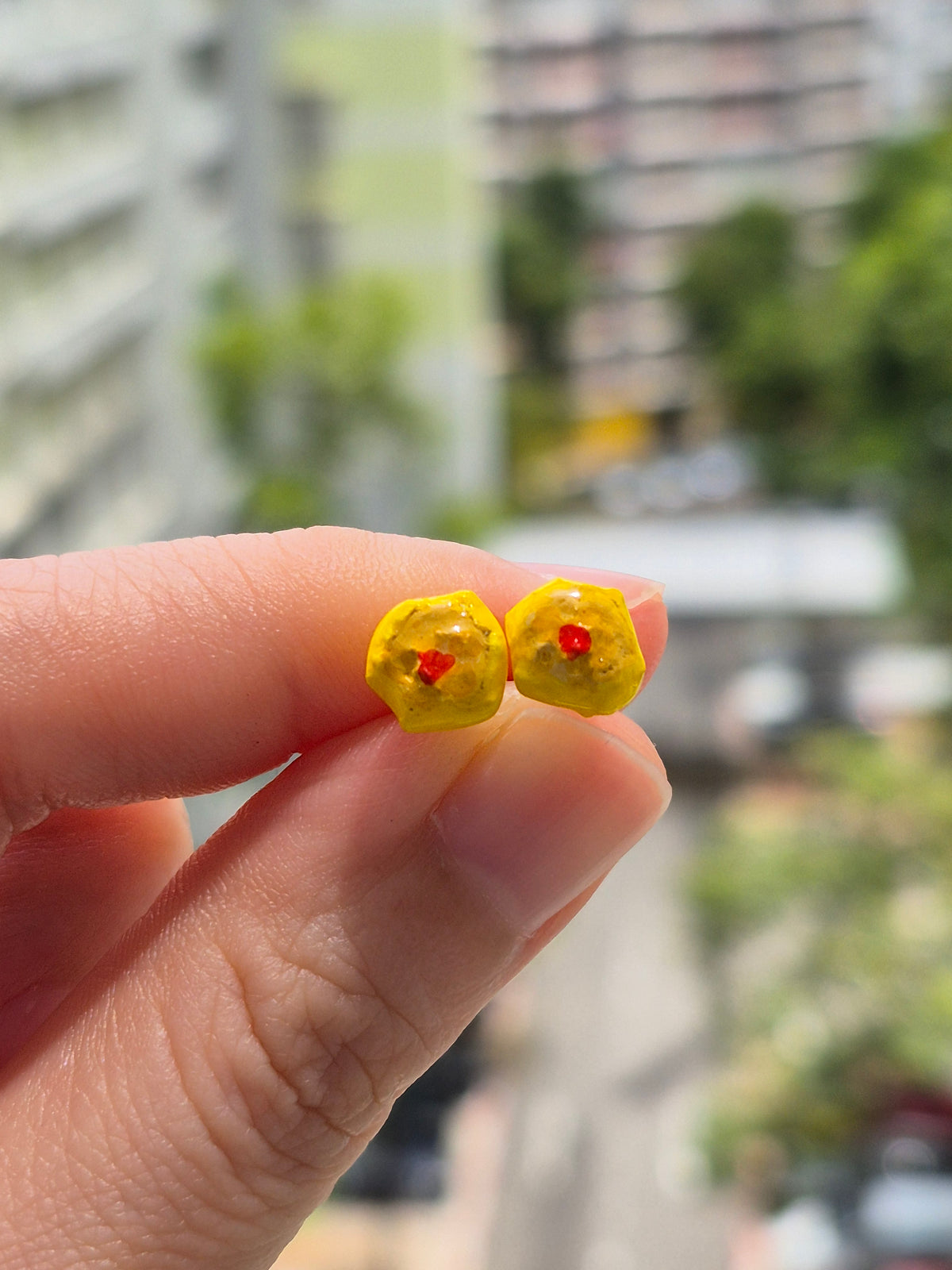 Siew mai earrings