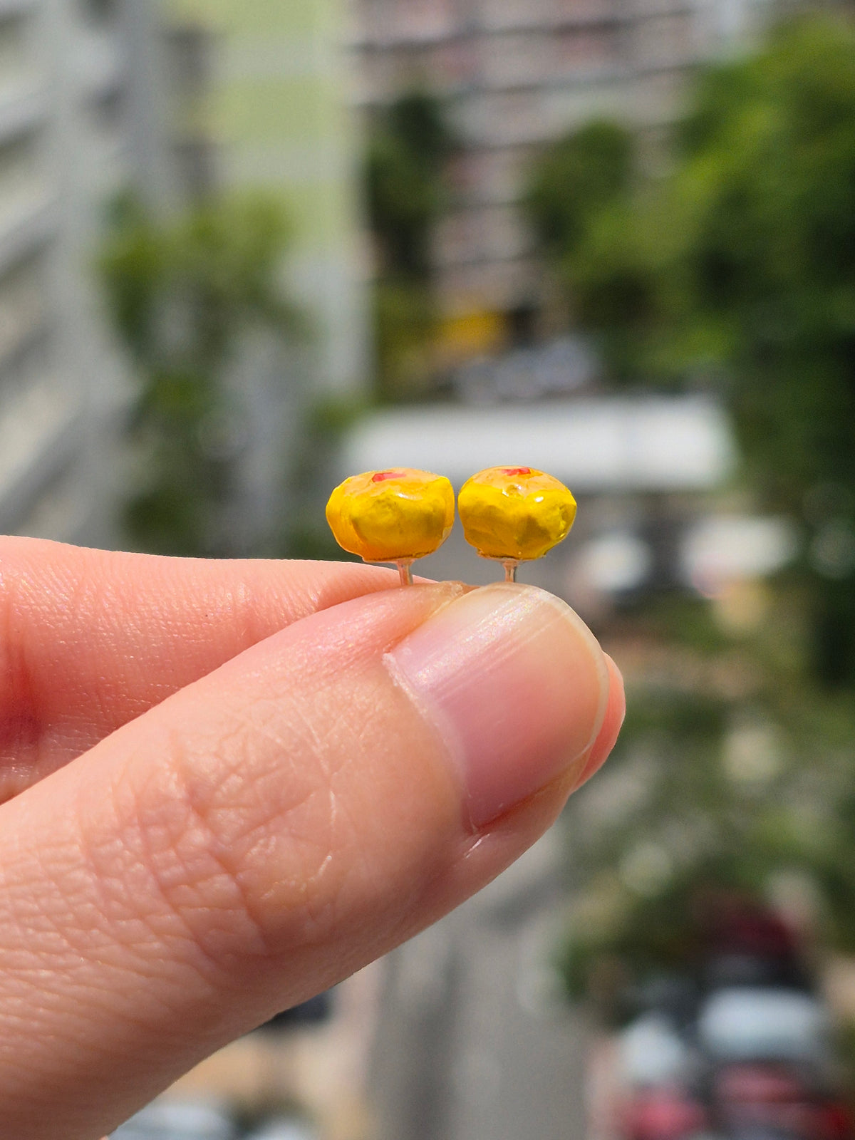 Siew mai earrings